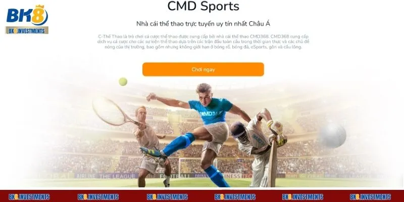 CMD 368 là nhà cung cấp game hàng đầu châu Á