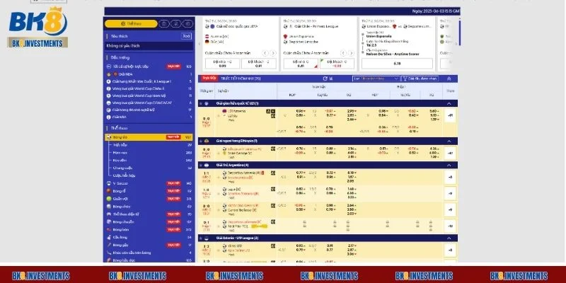 Hỗ trợ người chơi theo dõi và đặt cược các giải đấu Esports đình đám